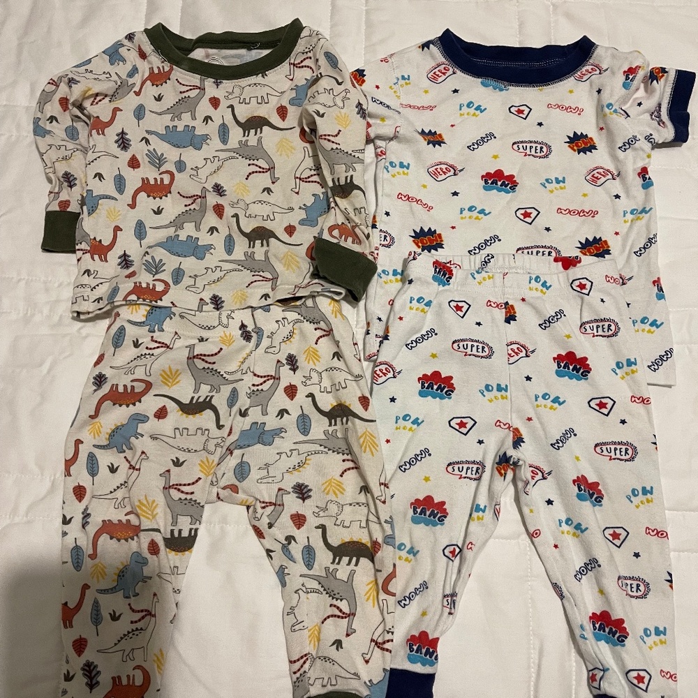 Baby Pajamas Size 12 Months